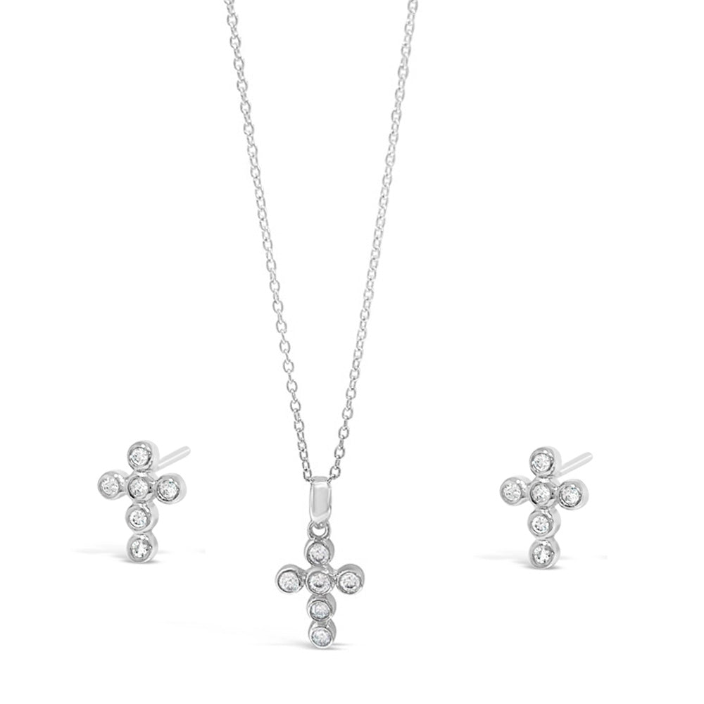 Children's Chloe Rounded Cross Pendant